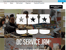 Tablet Screenshot of dcservicejam.com